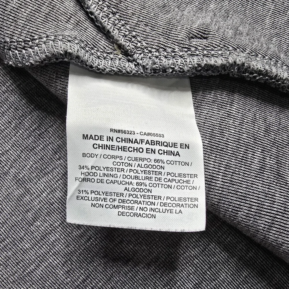 Nike Tech Fleece Windrunner Mens Medium Full Zip Hoodie Heather Gray 805144-091